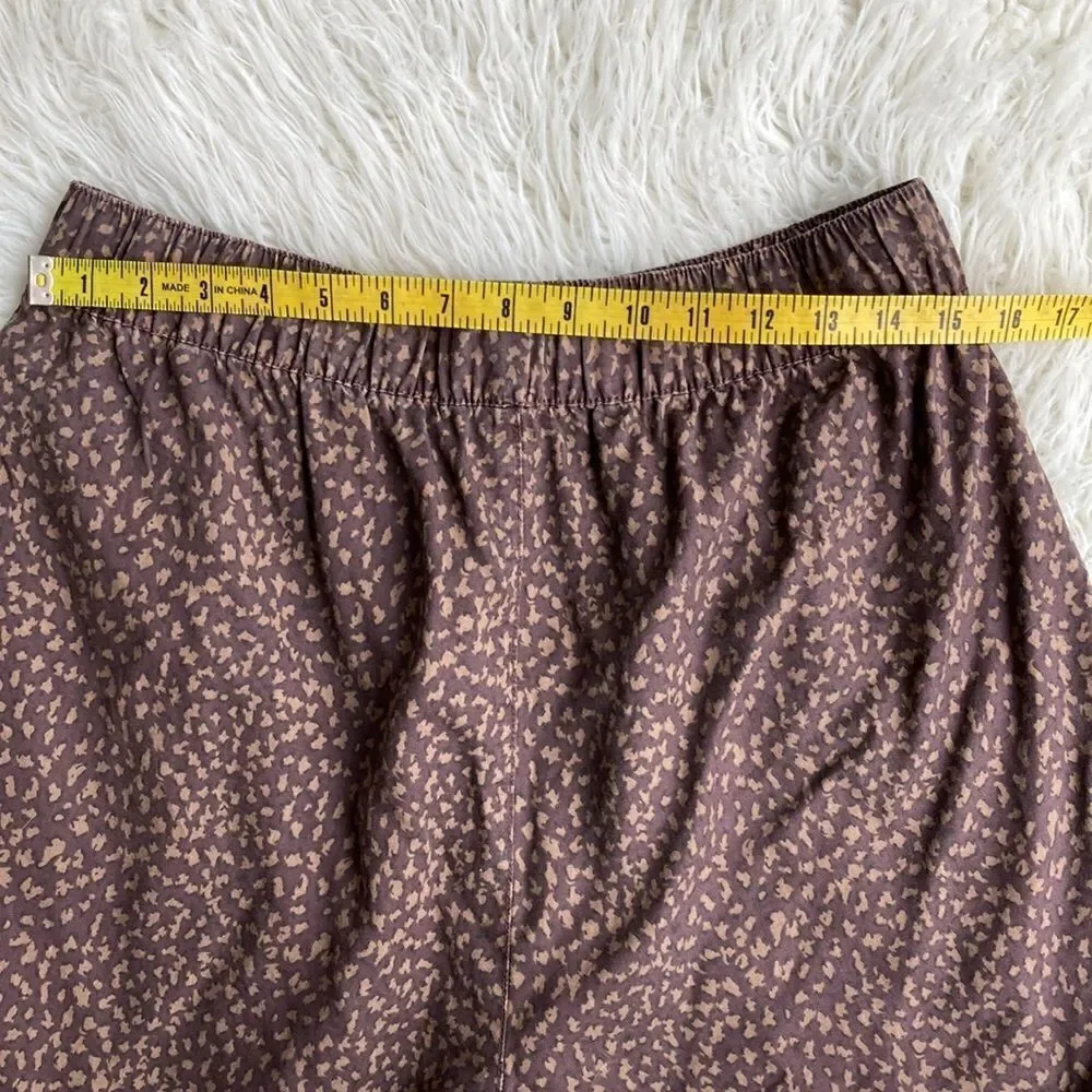Social Standard By Sanctuary Cheetah Print Pull On Shorts Size L